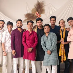 The men of the First Child Photography team dressed in their festive attire for Diwali. It's wonderful to celebrate these moments together as a work family.