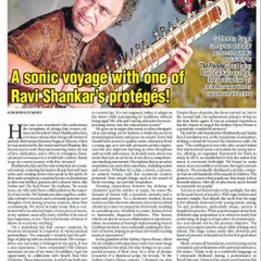 This was a very nice interview that appeared in The Pioneer newspaper. I was impressed by the journalist's thoughtful questions, which led to a deep conversation about my musical journey and philosophy.