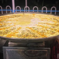 Perfect for winter weddings, my Kadhai Milk station serves up hot, creamy milk simmered for hours with saffron and nuts. It's a comforting and traditional beverage that warms the soul.