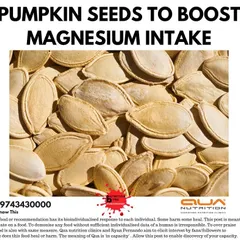 If you're feeling low on energy, pumpkin seeds are a great snack. They are rich in magnesium, which is vital for energy production, and contain amino acids that can help with fat oxidation and endurance.