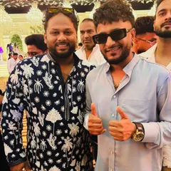 With the amazing Kamal Khan at the Ali Brothers' engagement event. The music community is like a big family.