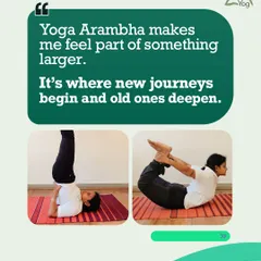 This is Avantika's mat story. For her, Yoga Arambha was a chance to reconnect with her breath, focus, and purpose. Her journey from doubt to discipline shows that it all begins with a single decision.