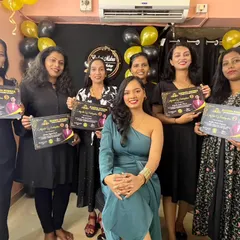 A group of happy graduates on their certification day. We make sure every student leaves not just with a certificate, but with the confidence to succeed.