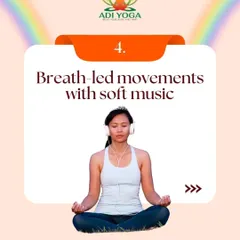 This monsoon, let the rain guide your calm inside. Breath-led movements paired with soft music can turn a gloomy day into a grounding one.