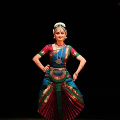 I am filled with pride seeing my students blossom on stage. Here is one of my dedicated disciples, Srujana Purohit, captured in a moment of powerful stillness during her performance, embodying the grace and strength we cultivate in our classes.