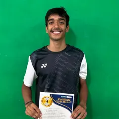 Aditya Tripathi made us proud with a Bronze Medal in the Men’s Singles at the Maharashtra Senior State Championship. Keep growing, boy.