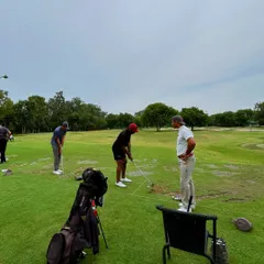 A small group lesson in progress. Our coach observes and provides feedback to multiple students, creating a collaborative and supportive learning environment.