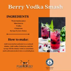Here is a DIY recipe for a Berry Vodka Smash. This guide shows you how to make a refreshing summer cocktail with watermelon juice, mint, vodka, and Cointreau.