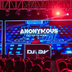 My name in lights on a huge LED wall is more than just branding. It's a promise of a complete audio-visual show where I sync every beat with custom graphics, making the visuals as important as the music.