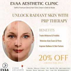 Unlock radiant skin with our PRP therapy. This treatment is effective for treating melasma, minimizing acne scars and pores, and improving overall skin dullness and texture.