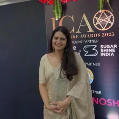 Me at the Indian Cake Awards 2025. This win belongs to every single one of you who has supported my journey. This is personal.
