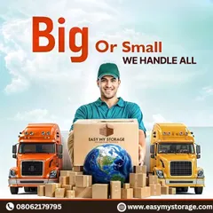 Big or small, we handle it all. This graphic illustrates our capability to manage any size of move, from single boxes to full truckloads, anywhere in the world.