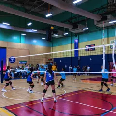 The intensity of the final match in Shanghai. Our team is focused, communicating, and working as a single unit to control the game.