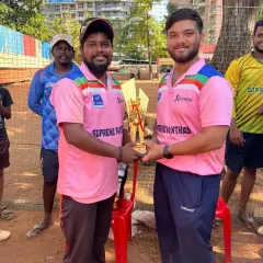 Rishipal, awarded the Best Bowler for his exceptional spell. We make sure to recognize and reward top performers to motivate all our players.