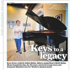 "Keys to a legacy." A feature in the Mumbai Mirror details our 30-year journey of nurturing young voices and deepening Mumbai's love for Western classical music.