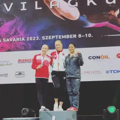 Proud moment for Indian gymnastics. Pranati Nayak on the podium after winning a Bronze medal at the FIG World Challenge Cup. Her hard work and dedication paid off.