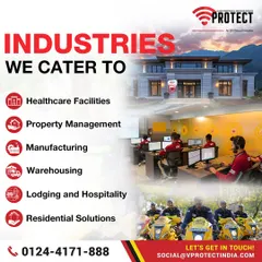 We cater to a wide range of industries. From healthcare facilities and manufacturing plants to property management, warehousing, and residential solutions, we provide customized security to meet your specific needs.