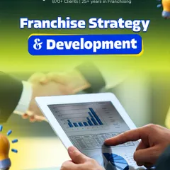 A successful franchise network is built on a solid foundation of strategy and development. We work with you to create a detailed franchise business plan and a comprehensive growth blueprint for your expansion.