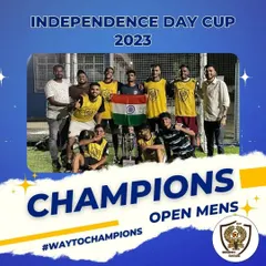Champions of the Independence Day Cup 2023. Our open men's team showcasing the result of consistent training and great teamwork.