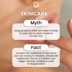 A common myth is that lips become "addicted" to lip balm. The fact is, irritants in some formulas can cause dryness, creating a cycle of reapplication. The key is to choose a bland, non-irritating balm.