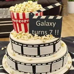 Go big or go home. We created this massive three-tier cinema-themed cake for WeWork Galaxy's 7th anniversary. It's a perfect example of how we can bring any creative concept to life for your major office milestones.