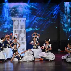 A beautiful scene from "SREEMAN NARAYAN", where the young dancers create a story with their poses and expressions. My heart fills with joy seeing them perform.