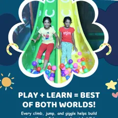 We believe that play and learning are the best of both worlds. Every climb, jump, and giggle helps your child build physical strength, confidence, and social skills.