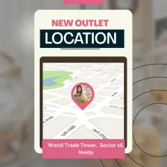 We are now open in the heart of the city at World Trade Tower, Sector 16, Noida. This graphic shows our new location, bringing our delicious food closer to more people.
