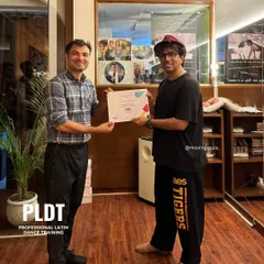 Another proud graduate of our Professional Latin Dance Training course. This program is designed for those serious about becoming professional dancers or instructors.