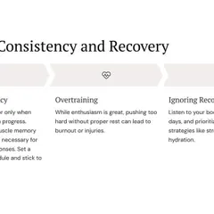 Two of the biggest pitfalls are a lack of consistency and ignoring recovery. Sporadic training builds poor muscle memory, while overtraining without proper rest leads to burnout and injury.