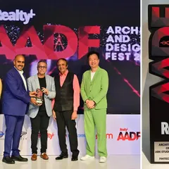 I am immensely happy to announce that I have been recognized as The Iconic Designer of India 2024 by AADF and Realty+. We also won two Excellence Awards for our flagship projects, Taj Gandhinagar Resort & Spa and Fintech Commercial Hub.