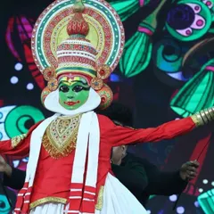 A vibrant performance of a Kathakali puppet, custom-designed for our Zee Marathi special. We love blending traditional Indian art forms with puppetry.