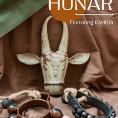 Introducing Kavitha, an interior designer who followed her passion for clay. Her collection for Hunar is inspired by childhood memories, bringing playful, handcrafted elements to life.