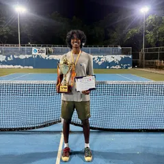 We are a proven launchpad for collegiate athletes. Here is our player Piyush Priyadarshi, who single-handedly won the deciding match to secure the championship title for his team at the BITS Open Sports Meet in Pilani. This is the kind of high-pressure performance we train for.
