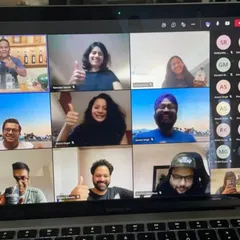 You can join my workshops from anywhere in the world. Here's a look at one of my interactive virtual cocktail masterclasses, where we connect and create great drinks together online.