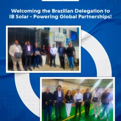 We were pleased to host a delegation from Brazil at our manufacturing facility. This visit strengthens our global ties and opens doors for collaboration in the international renewable energy sector, as we work together for a solar-powered future.