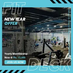 Our New Year Offer is here! Start your journey with a yearly membership at a special price. Don't miss this deal to commit to your health.