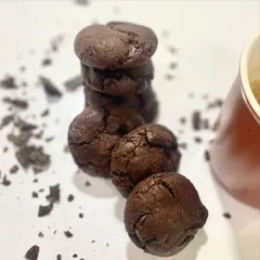 Our Double Chocolate Wheat Cookies are a perfect partner for coffee. Made with whole wheat flour and packed with chocolate, they are a guilt-free indulgence.