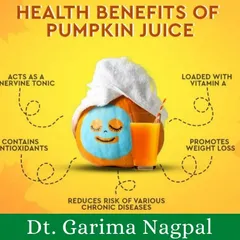 Pumpkin isn't just for fall; its juice is a nutritional powerhouse. It's packed with Vitamin A and antioxidants, and I often include it in diet plans to support weight loss and reduce the risk of chronic diseases.