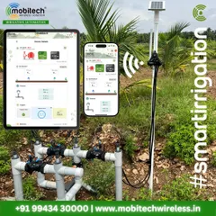 The Dcon Ag smart irrigation controller is our most powerful system, accessible on Android, iOS, and desktop. Farmers can control irrigation from multiple devices and download reports in Excel and PDF formats.