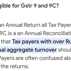 We help you determine your filing obligations. For example, we assess if your aggregate turnover requires you to file a GSTR 9C reconciliation statement.