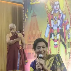 Speaking at the Seshadripuram Ramanavami festival was a surreal experience. Performing with the sound of heavy rain as our companion is something I will never forget in my 50-year career.