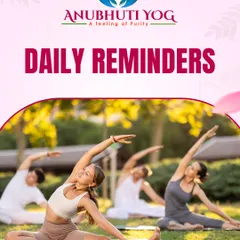 This is our daily reminder to you: simple habits like sitting straight, breathing deeply, and stretching often can bring profound balance to your body, mind, and soul.