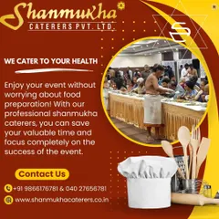 Let us handle the food preparation so you can focus on your event. This image captures a traditional serving moment at a large gathering, reflecting our professional service.