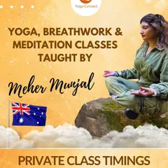 While I was in Australia, I offered private classes for yoga, breathwork, and meditation. I am available for private sessions on request, tailoring the practice to your personal needs and schedule.