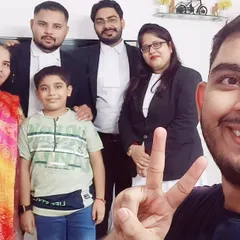 A happy family moment. It is this balance between my professional and personal life that keeps me grounded and motivated.