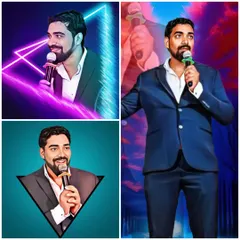 A creative edit showing me in action. As your 'Host and Dost', I bring a modern and dynamic approach to wedding entertainment, and my style reflects that.