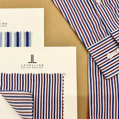 We offer a wide selection of shirting fabrics, including these fresh stripes from Canclini. We help you choose the perfect pattern and color to elevate your everyday wardrobe.