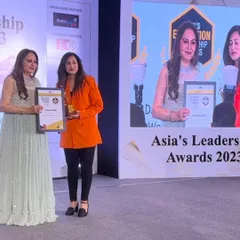 Receiving the award for excellence in Dermatology. It is a privilege to be recognized for my work in helping people achieve healthy, confident skin.