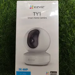 The EZVIZ TY1 Smart Home Camera offers a super sharp 2K 4MP resolution and 360-degree coverage. It also has smart tracking to follow any movement.